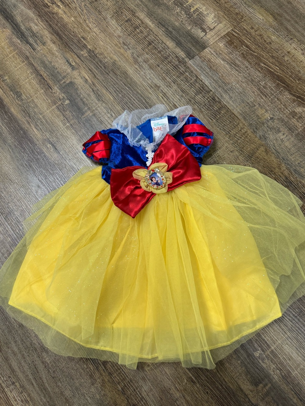 Disney Classic Princess Dress in Blue, Yellow & Red